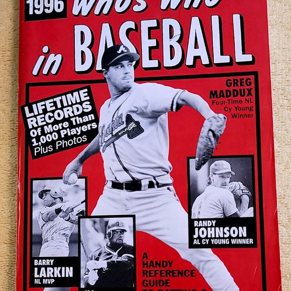 1996 Who's Who in Baseball paperback - Picture 1 of 3